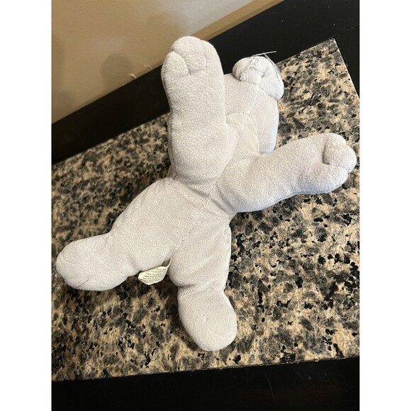 Pound Puppies Purries Purry Kitty Cat 7" Tonka Grey Tiger Stripe Tabby Vintage - Picture 6 of 8